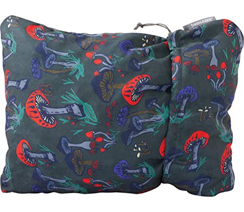 Therm-a-Rest Compressible Travel Pillow for Camping, Backpacking, Airplanes and Road Trips, Funguy, Medium 14 x 18 Inches
