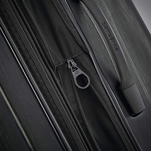 Samsonite Centric 2 Hardside Expandable Luggage with Spinner Wheels, 2-Piece Set (20/28),Black - color: Black, size: 2-Piece Set (Carry-on/Large)