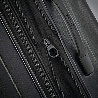 Samsonite Centric 2 Hardside Expandable Luggage with Spinner Wheels, 2-Piece Set (20/28),Black - color: Black, size: 2-Piece Set (Carry-on/Large)