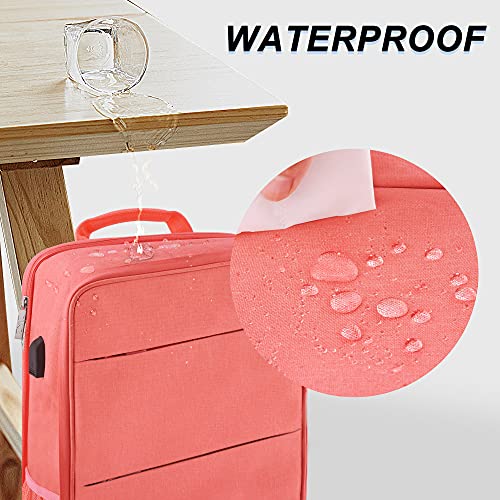 ZINZ Slim & Expandable Laptop Backpack 15 15.6 16 Inch, P01K01 - color: P01k01, size: 15"-16"