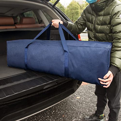 TOPDesign 1-Pack Long Storage Duffle Bag – 46" x 12.5" x 12.5", 30Gal - color: Camouflage Blue, size: 46 x 12.5 x 12.5 Inches - 30Gal