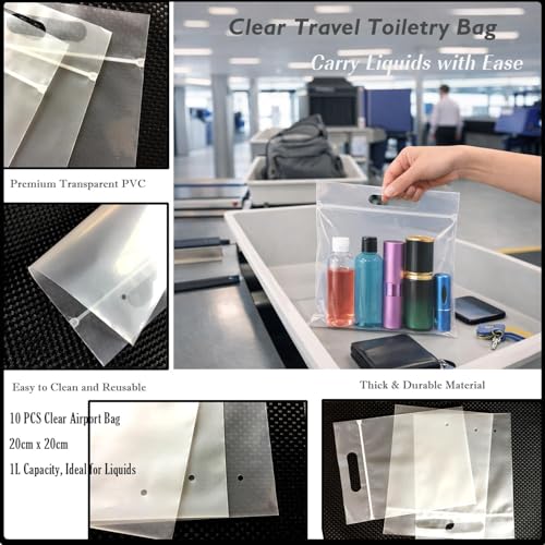Travel Storage Bags, 30PCS Resealable Ziplock Bags Clear Bag & Frosted Zip lock Seal Clothes Bags Hospital Waterproof Luggage Organiser for Clothes Shoes Cosmetics
