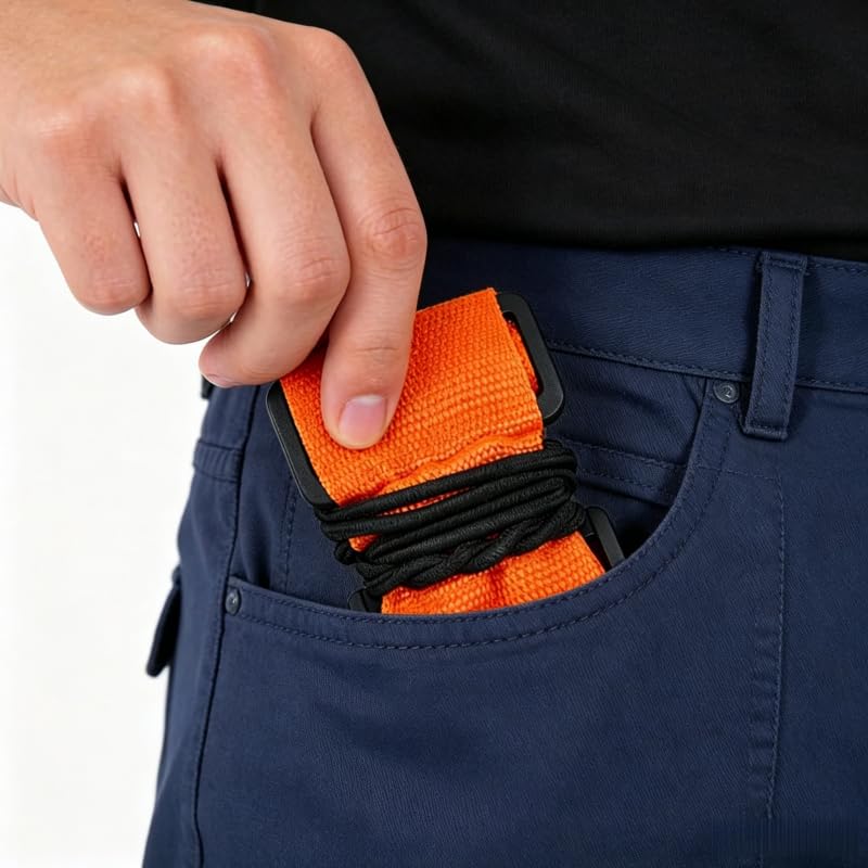Adjustable Luggage Straps, Orange+Rainbow - color: Orange+Rainbow