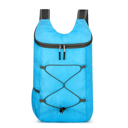 Foldable Lightweight Hiking Backpack, Packable Travel Daypack (Sky Blue) - color: Sky Blue