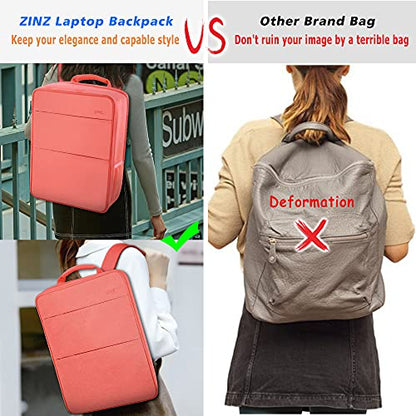 ZINZ Slim & Expandable Laptop Backpack 15 15.6 16 Inch, P01K01 - color: P01k01, size: 15"-16"