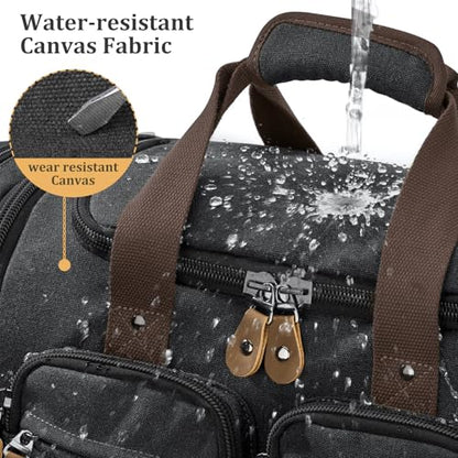 Gonex Duffle Bag for Travel, Expandable 60L Overnight Weekender Gym Bag - color: Dark Grey, size: X-Large-60l