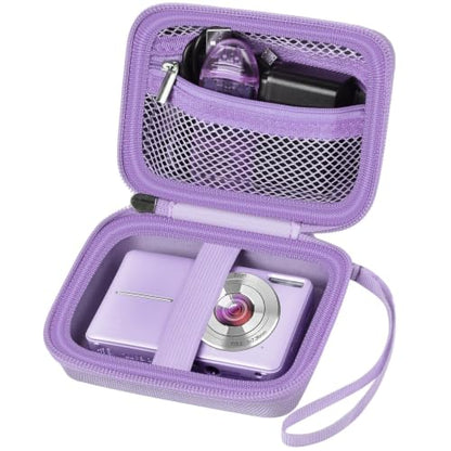 ALKOO Digital Camera Case for CAMKORY, Camera Pouch for KODAK Pixpro -Purple - color: Purple
