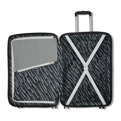American Tourister Westridge Hardside Luggage Set with Spinner Wheels, Holly Red, 3PC Set (CO/M/L) - color: Holly Red, size: 3PC SET (CO/M/L)