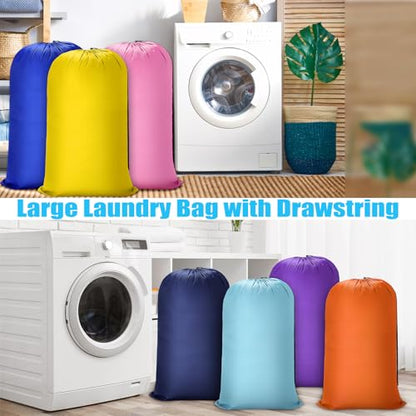 Sanwuta 40 Pcs Large Laundry Bags Bulk,Mulitcolor - color: Mulitcolor