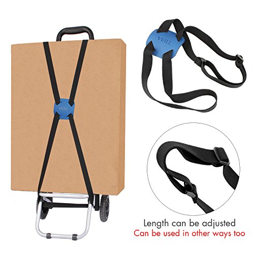 VVILL Bag Bungee, Luggage Straps Suitcase Adjustable Belt - Lightweight and Durable Travel Bag Accessories - color: Black