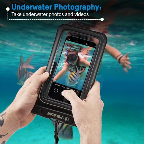 Pelican 2 Pack Marine Waterproof Phone Pouch (XL) - Stealth Black - color: Stealth Black - 2 Pack - XL, size: XL, style: 2 Pack