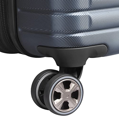 DELSEY PARIS Cruise 3.0, 24 Inch Checked-Medium Luggage, Graphite - color: Graphite, size: Checked-Medium 24 Inch