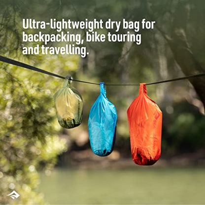 Sea to Summit Ultra-Sil Dry Bag, Ultralight Waterproof Dry Storage - color: Spicy Orange, style: 5 Liter