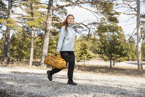 Thule Chasm Duffel bag, Weather-resistant materials, Easy packing, Converts to backpack, Internal pockets, Travel-ready - color: Golden Brown, size: 30L