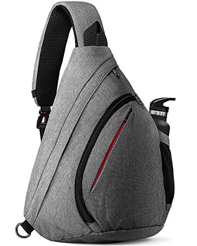 OutdoorMaster Sling Bag, Hiking Daypack, Crossbody Shoulder Chest Urban - color: Gray