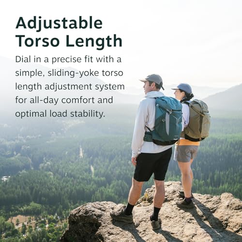 Osprey Sportlite 30L Lightweight Hiking Backpack, Blue OS - color: Torrent Blue, style: 30l
