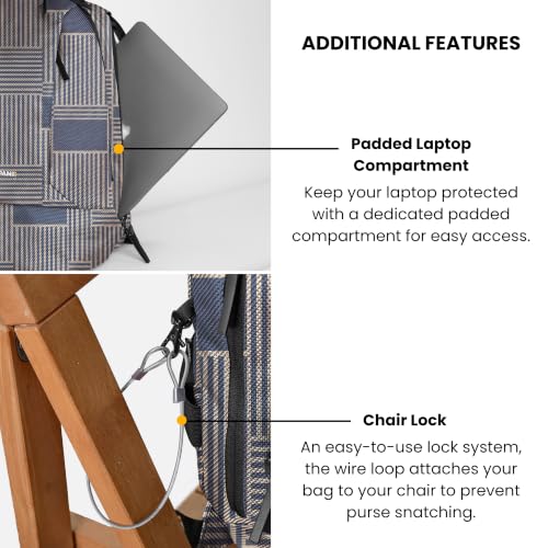 Sherpani Solstice, Anti-Theft Backpack for Women (Granite) - color: Granite