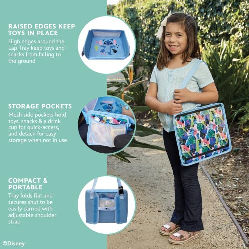 J.L. Childress Disney Baby Kids Car Travel Tray & Tablet Holder, Stitch - color: Stitch