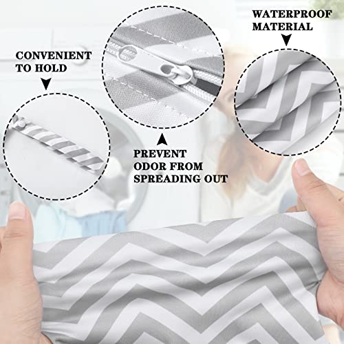 Shappy 2 Pack Wet Dry Bag Travel Laundry Waterproof,Stripe Style - style: Stripe Style