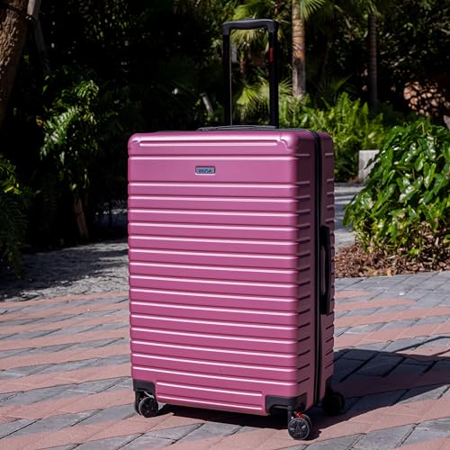InUSA DEEP Luggage with GEL Handle | Spacious Traveling Suitcases, Travel Suitcase with Dual Spinner Wheels and Studs | 28 Inch Large Hardside Luggage | Rose Gold - color: Rose Gold, size: 28 Inch