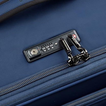 DELSEY PARIS Cruise 3.0, 28 Inch Checked Softside Luggage, Deep Sea Navy - color: Deep Sea Navy, size: Checked-Large 28 Inch