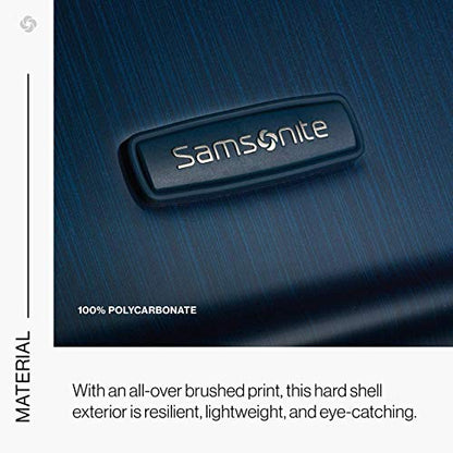 Samsonite Winfield 2 Hardside Luggage with Spinner Wheels, Carry-On 20-Inch, Deep Blue - color: Deep Blue, size: Carry-on Spinner