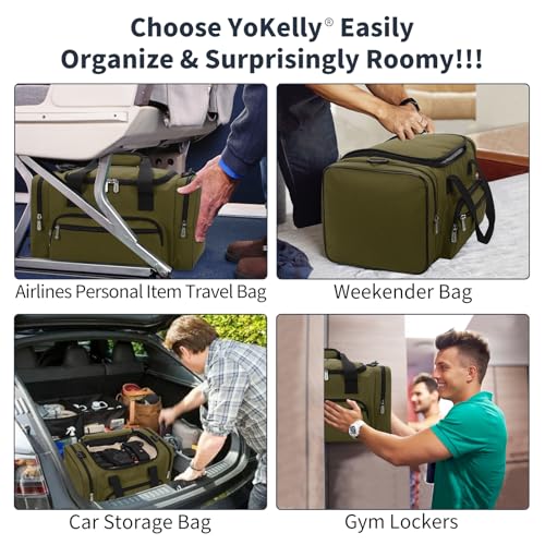 17 inch Small Duffle Bag, Olive Green - color: Olive Green, size: 17 inch