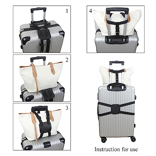 Luggage Straps for suitcases，Luggage Straps Bag Bungee， LAdd a Bag Easy to Travel Suitcase Elastic Strap Belt (Blue Luggage strap-1PCS) - color: Blue luggage strap