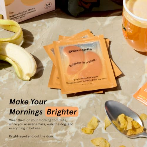 grace & stella New Brightening Eye Patches for Dark Circles (48 Pairs) - size: 48 Count (Pack of 1)