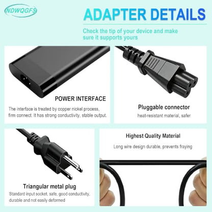 280W Charger for HP Omen ZBook Fury ZBook Studio Gaming Laptop - size: 7.2*3.5*1