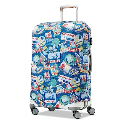 Samsonite Printed Luggage Cover, City Print, Extra Large - color: City Print, size: Extra Large