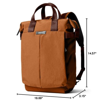 Bellroy Tokyo Totepack, Convertible Backpack Tote Bag - Bronze - color: Bronze