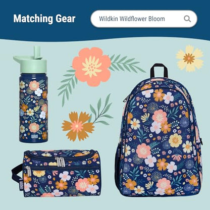 Wildkin Overnighter Duffel Bag for Kids, Floral Bloom - color: Floral Bloom