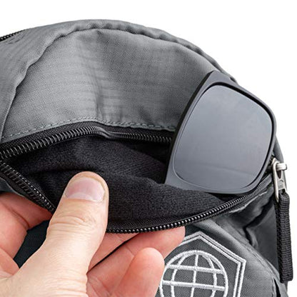TRIPPED Travel Gear 35L Packable Travel Backpack for All-Day Comfort - color: Granite Grey