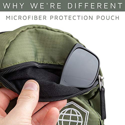 TRIPPED Travel Gear 20L Packable Travel Backpack for All-Day Comfort - color: Moss Green