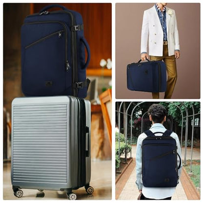MATEIN Weekender Backpack, Large Capacity Travelling Suitcase Backpack - color: Blue, size: X-Large