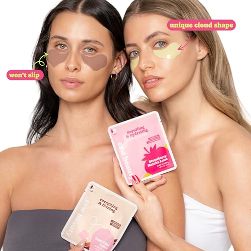 ESW Beauty Strawberry Matcha Latte Under Eye Patches with Green Tea, 1 Pack - size: 1 Count (Pack of 1)