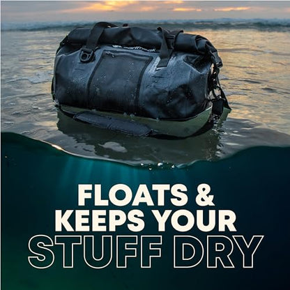 Waterproof Dry Bag Duffel - Marine Boating Kayaking Fishing Canoe 90L - color: Gray, size: 90L