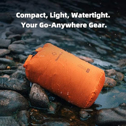 Thous Winds Dry Bag Waterproof, 24L Roll Top Lightweight Dry Sack for Kayaking, Boating, Swimming, Camping, Beach, Travel - color: Lilac, size: 24L