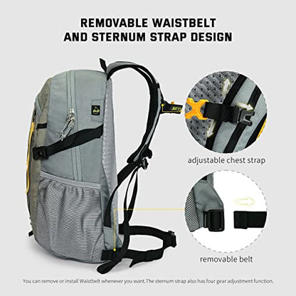 SKYSPER Small Hiking Backpack, 20L Lightweight Travel Backpacks Hiking Daypack for Women Men - color: Lantc20-celadongreen, size: 20 l