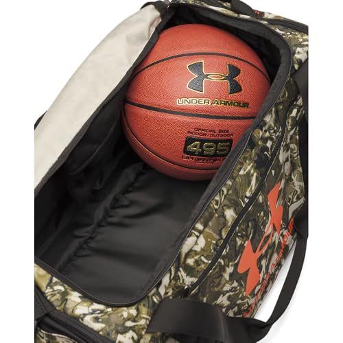 Under Armour Undeniable 5.0 Duffle - color: (308) Expedition Green / Black / Orange Base, size: Medium (58L)
