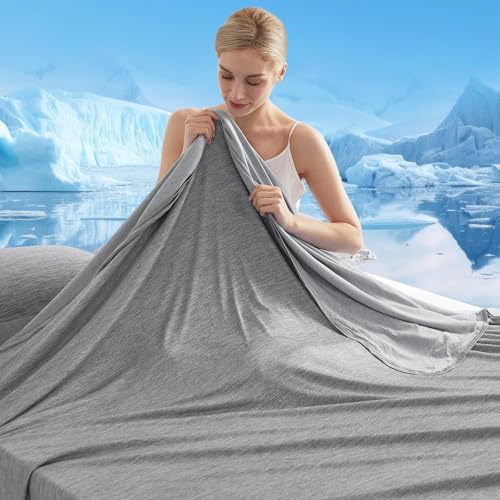 Marchpower Arc-Chill Cooling Blanket for Hot Sleepers Twin Size Gray - color: Gray, size: Twin 59" X 79"
