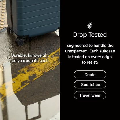 Away Large Checked Luggage, 29-inch Lightweight Hardside Spinner Suitcase - color: Sky Blue