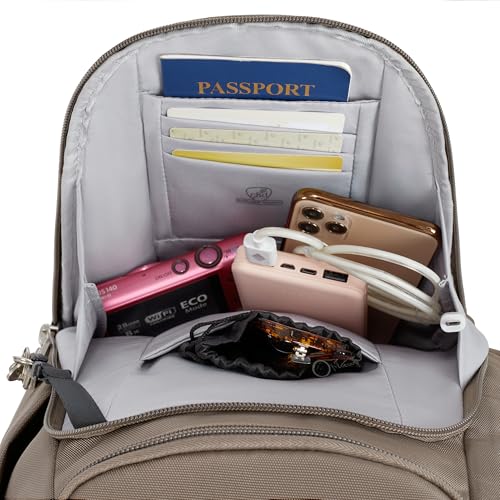 Travelon Anti-Theft Classic Backpack - color: Hazelnut