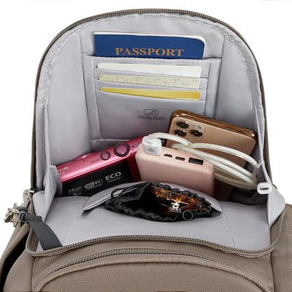 Travelon Anti-Theft Classic Backpack - color: Hazelnut