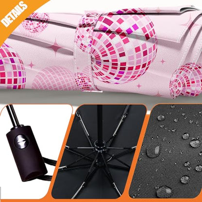 Folding Umbrella, Automatic Small Compact, Sun & Rain - color: MT70