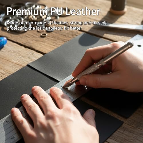 2 Pcs Travel Toiletry Bag for Men and Women