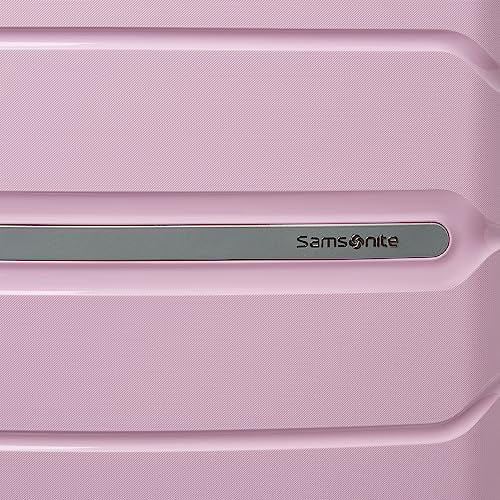 Samsonite Freeform 2-Piece Luggage Set - Carry-On & Large Checked Luggage with Dual Spinner Wheels - Durable Polypropylene Hardshell - TSA Lock, Airline-Approved - Expandable Hard Shell - Pink Rose - color: Pink Rose, size: 2-Piece Set (Carry-on/Large)