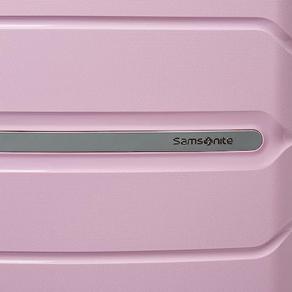 Samsonite Freeform 2-Piece Luggage Set - Carry-On & Large Checked Luggage with Dual Spinner Wheels - Durable Polypropylene Hardshell - TSA Lock, Airline-Approved - Expandable Hard Shell - Pink Rose - color: Pink Rose, size: 2-Piece Set (Carry-on/Large)