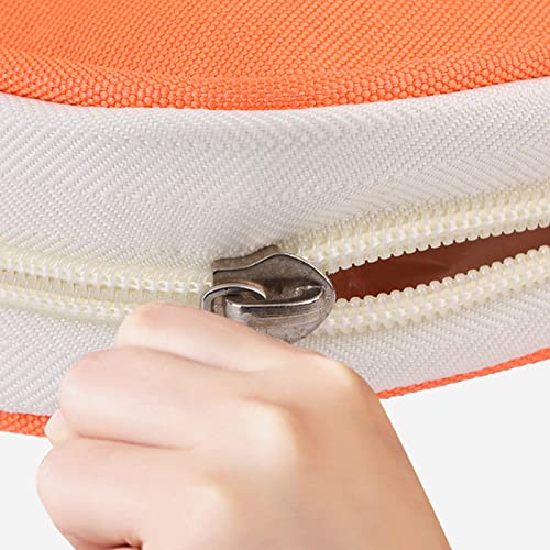 A4 Document Bags, 13.8×9.8×1.4in Multi‑Pocket File Folder Bag (Orange) - color: Orange